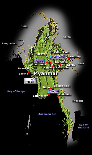 Myanmar Map 2005_2006