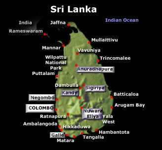 Srilanka Map